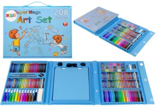 Zestaw Artystyczny Do Malowania XXL Walizka 208 elementów LEAN