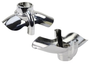 Plastikowe Błotniki PRO700 Srebrne LEAN CARS