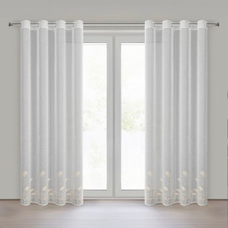 FIRANA GOTOWA TASHA 140 X 250 CM BIAŁY EUROFIRANY