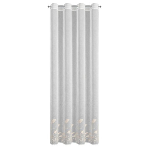 FIRANA GOTOWA TASHA 140 X 250 CM BIAŁY EUROFIRANY