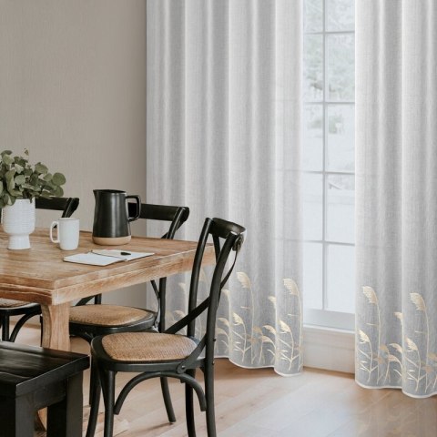 FIRANA GOTOWA TASHA 140 X 250 CM BIAŁY EUROFIRANY