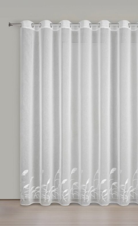 FIRANA GOTOWA TASHA 400 X 250 CM BIAŁY EUROFIRANY