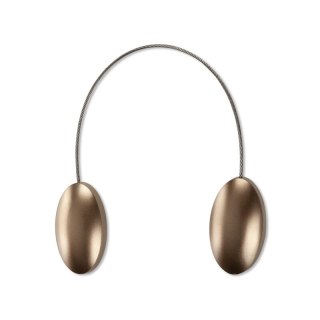 UPINACZ DEKORACYJNY Z MAGNESEM 3 X 15 CM BRĄZOWY EUROFIRANY