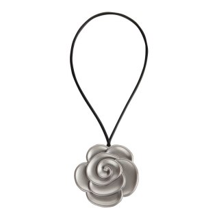 UPINACZ DEKORACYJNY Z MAGNESEM 5 X 21 CM SREBRNY EUROFIRANY