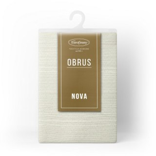 OBRUS GLAMO 140 X 180 CM BEŻOWY EUROFIRANY