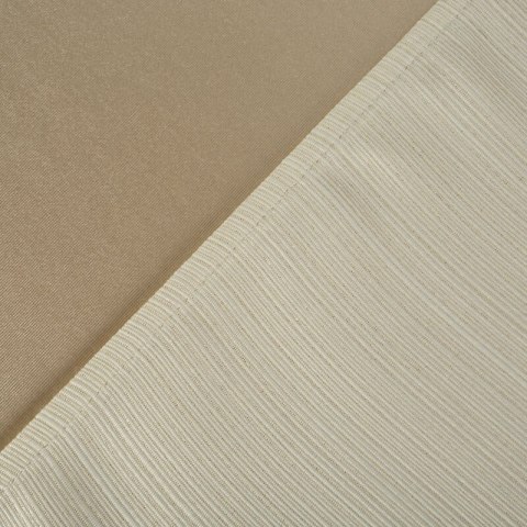 OBRUS GLAMO 140 X 220 CM BEŻOWY EUROFIRANY