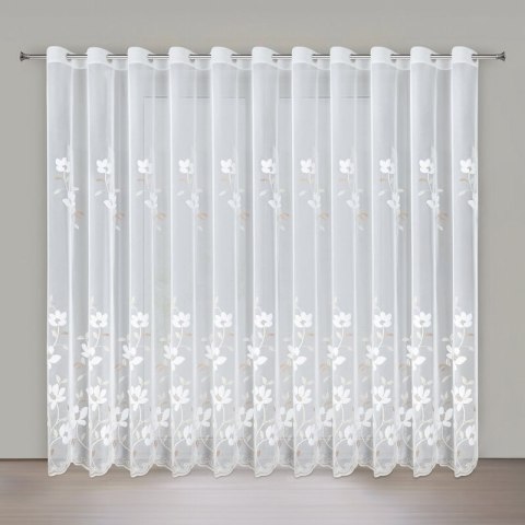 FIRANA GOTOWA SANDI 350 X 250 CM BIAŁY EUROFIRANY