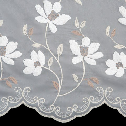 FIRANA GOTOWA SANDI 350 X 250 CM BIAŁY EUROFIRANY