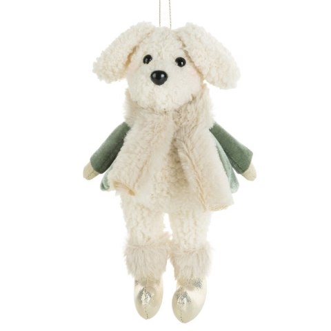 OZDOBA ŚWIĄTECZNA 559 12 X 4 X 19 CM KREMOWY EUROFIRANY