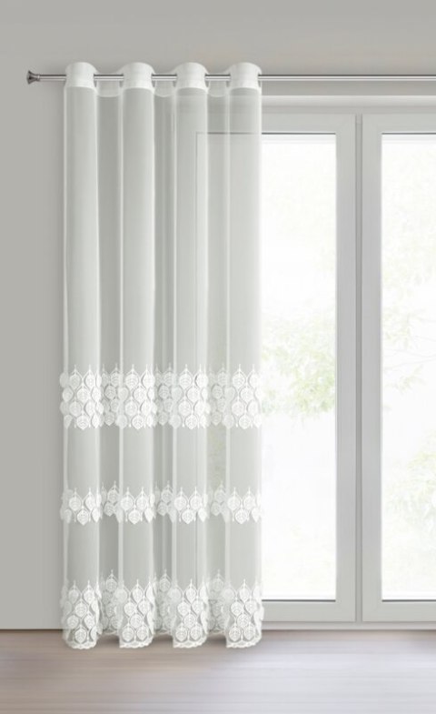 FIRANA GOTOWA NIRA 140 X 250 CM KREMOWY EUROFIRANY