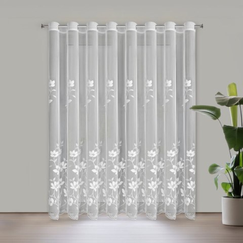 FIRANA GOTOWA SANDI 350 X 250 CM BIAŁY EUROFIRANY