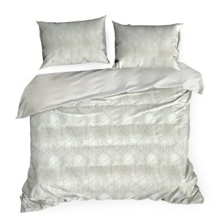 KOMPLET POŚCIELI BAWEŁNIANEJ ADELL 220 X 200 CM BEŻOWY EUROFIRANY