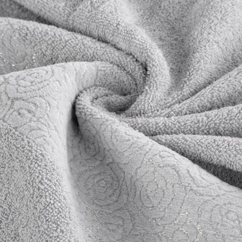 RĘCZNIK IRIS (02) 30 X 50 CM SREBRNY EUROFIRANY