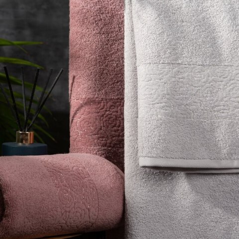 RĘCZNIK IRIS (02) 30 X 50 CM SREBRNY EUROFIRANY