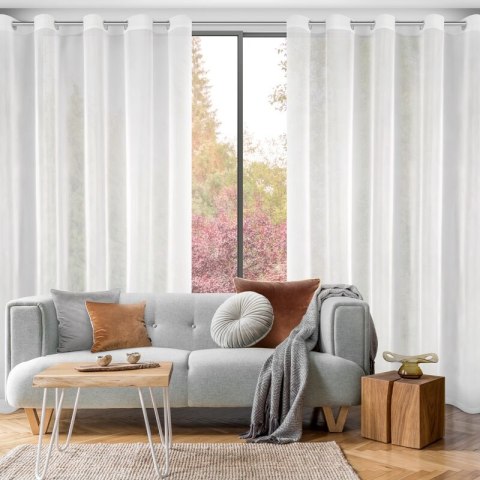 FIRANA GOTOWA LUCY 300 X 250 CM BIAŁY EUROFIRANY