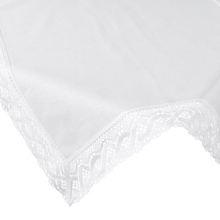 OBRUS SUSAN 85 X 85 CM BIAŁY EUROFIRANY