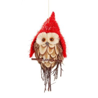 OZDOBA ŚWIĄTECZNA 512 18 X 8 X 7 CM CZERWONY EUROFIRANY