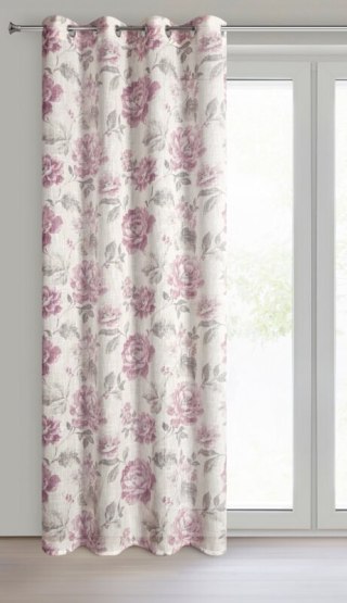 ZASŁONA GOTOWA DAVENA 140 X 250 CM NATURALNY EUROFIRANY