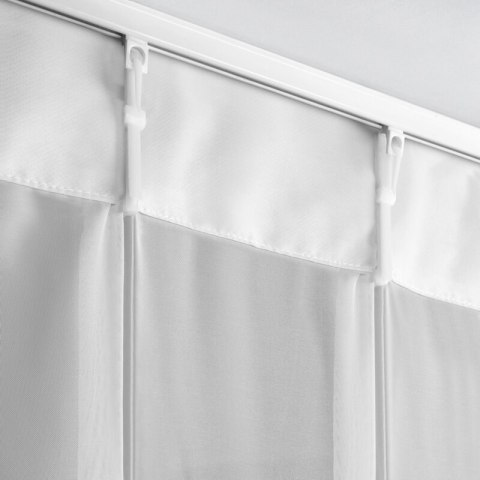 FIRANA GOTOWA LUCY 230 X 170 CM BIAŁY EUROFIRANY