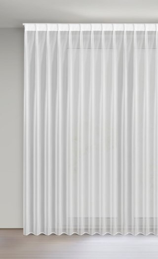 FIRANA GOTOWA LUCY 230 X 270 CM BIAŁY EUROFIRANY