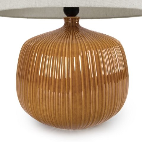 LAMPA DEKORACYJNA BENTI (01) O 38 X 52 CM JASNOBRĄZOWY EUROFIRANY