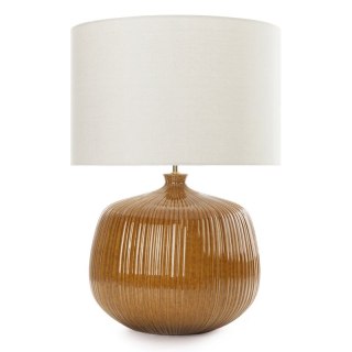 LAMPA DEKORACYJNA BENTI (02) O 50 X 70 CM JASNOBRĄZOWY EUROFIRANY
