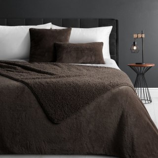 NARZUTA NINA 170 X 210 CM CIEMNOBRĄZOWY EUROFIRANY