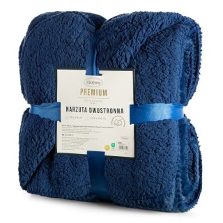 NARZUTA NINA 220 X 240 CM GRANATOWY EUROFIRANY