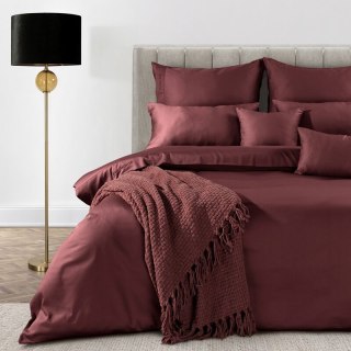POŚCIEL ELEGANT1H 220 X 200 CM BORDOWY EUROFIRANY