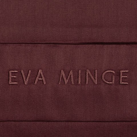 POŚCIEL ELEGANT1H 220 X 200 CM BORDOWY EUROFIRANY