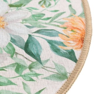 PODKŁADKA IRIS O 38 CM ZIELONY EUROFIRANY