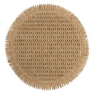 PODKŁADKA JOAN O 38 CM BEŻOWY EUROFIRANY