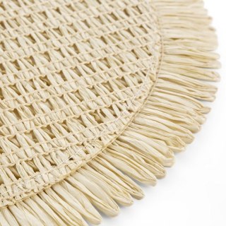 PODKŁADKA JOAN O 38 CM KREMOWY EUROFIRANY