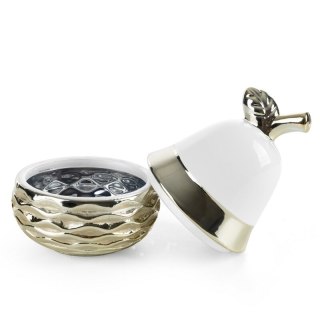 CERAMIKA O 14 X 20 CM BIAŁY EUROFIRANY