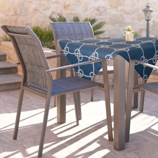 OBRUS GARDEN 85 X 85 CM GRANATOWY EUROFIRANY