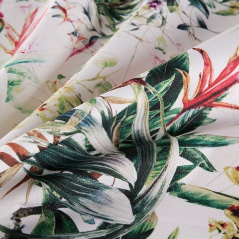 OBRUS GARDEN O 150 CM BIAŁY EUROFIRANY