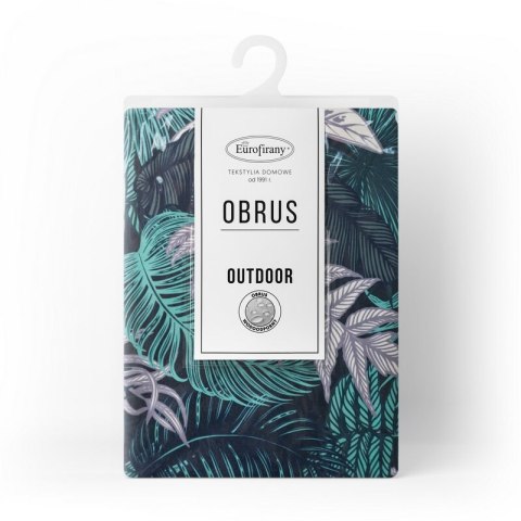 OBRUS GARDEN O 150 CM GRANATOWY EUROFIRANY