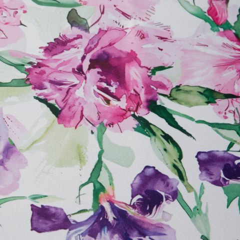 OBRUS GARDEN O 150 CM RÓŻOWY EUROFIRANY