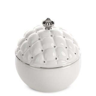 CERAMIKA O 17 X 20 CM BIAŁY EUROFIRANY