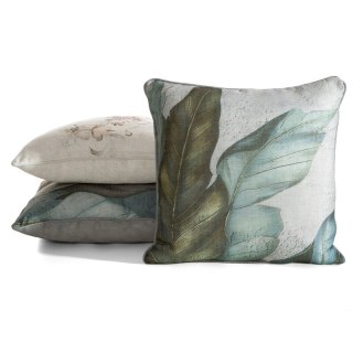 POSZEWKA LEN 37 45 X 45 CM ZIELONY EUROFIRANY