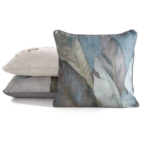 POSZEWKA LEN 38 45 X 45 CM NIEBIESKI EUROFIRANY