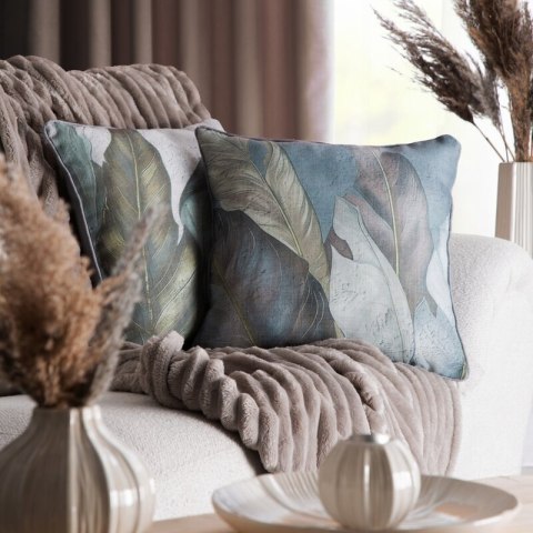 POSZEWKA LEN 38 45 X 45 CM NIEBIESKI EUROFIRANY