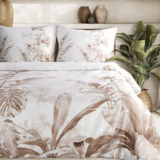 KOMPLET POŚCIELI SATYNOWEJ PREMIUM25 140 X 200 CM BIAŁY EUROFIRANY