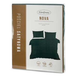 KOMPLET POŚCIELI NOVA3 140 X 200 CM ZIELONY EUROFIRANY