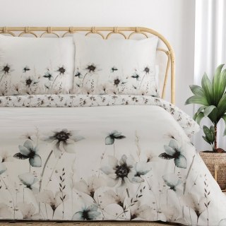 KOMPLET POŚCIELI SATYNOWEJ PREMIUM22 160 X 200 CM BIAŁY EUROFIRANY