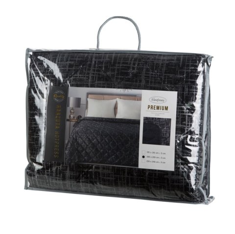 NARZUTA BLINK 6 170 X 210 CM CZARNY EUROFIRANY