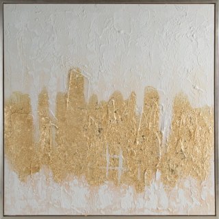 OBRAZ 643 80 X 80 CM BIAŁY EUROFIRANY