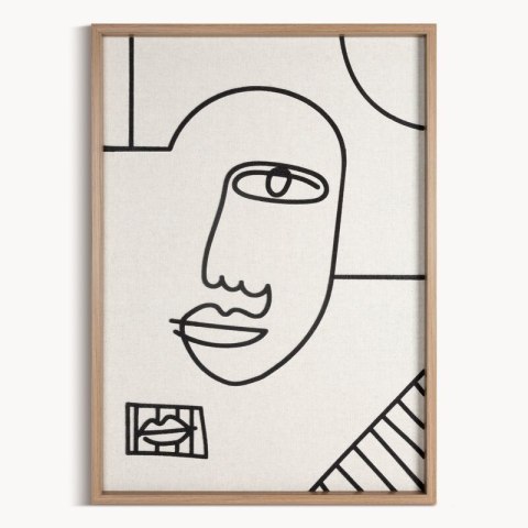 OBRAZ 669 50 X 70 CM BEŻOWY EUROFIRANY