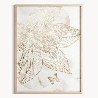 OBRAZ 674 45 X 60 CM BEŻOWY EUROFIRANY