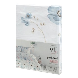 POŚCIEL D91 INES 140 X 200 CM BIAŁY EUROFIRANY